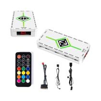 Hub Magnético PWM 3 Em 1 Com 9 Portas E Controle Remoto Para Gabinete De PC, Divisor De Ventoinhas