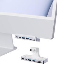 HUB para iMac com HDMI 4K 60Hz, USB-C 3.1, portas USB 3.0 e leitor de cartão SD/Micro SD - HAGiBiS