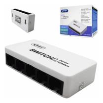 Hub Switch 5 Portas 10/100 Mbps Kp-e05a Knup