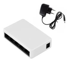 Hub Switch Rede 5 Portas 8023iee 10/100 Pronta Entrega