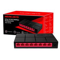 Hub Switch Rede 8 Portas Mercusys MS108G 10/100/1000 Gigabit