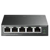 Hub Switch Tp Link Ls Sg1005P 5 Portas 10 100 1000Mbps