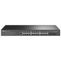 Hub Switch Tp Link Montagem Rack 24 Portas Tl Sg3428X 10 100 1000 Mbps - Tp-Link