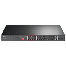 Hub Switch TP-Link TL-SL1226P Gigabit de 24 Portas 10/100 MBPS + 2 Portas