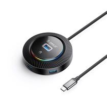 Hub Type-C 4 Portas UBS 3.0 com RGB - YKR2-C3-03 - Orico Hub Type-C 4 Portas UBS 3.0 com RGB - YKR2-C3-03 - Orico