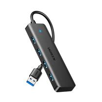Hub Ugreen 4 portas USB-A 3.0 5Gbps CM219 - Preto Hub Ugreen 4 portas USB-A 3.0 5Gbps CM219 - Preto