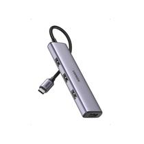 Hub Ugreen 4 Portas USB-A 3.0 5Gbps CM473 - Cinza Hub Ugreen 4 Portas USB-A 3.0 5Gbps CM473 - Cinza
