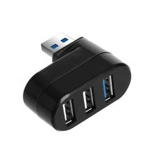 HUB USB 2.0 + 3.0, 3 portas, giratório de alta velocidade, Wokex