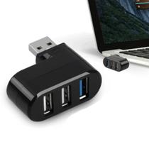 Hub USB 2.0 3 Portas Windows Linux MacOS 9.1
