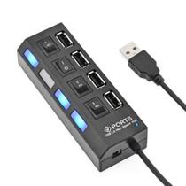 Hub Usb 2.0 4 Portas Computador Extensor Usb