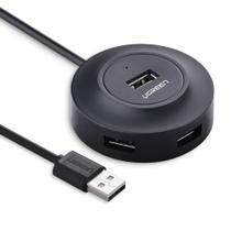 Hub USB 2.0 4 portas CR106 Cinza - Ugreen