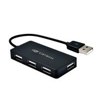 Hub USB 2.0 4 Portas HU-BK - C3 Tech