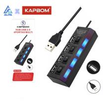 Hub Usb 2.0 4 Portas Multi Ka-H4U - Kapbom