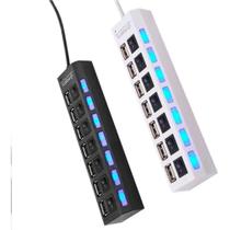 Hub Usb 2.0 480mbps 7 Portas Super Rapido Para Ligar Varios USB Gamer Youtuber Hub Usb 2.0 480mbps 7 Portas Super Rapido Para Ligar Varios USB Gamer Youtuber