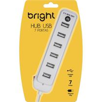 Hub usb 2.0 7 portas branco bright
