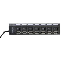 Hub USB 2.0 7 Portas com Cabo e LED Indicador - HUV-40