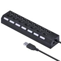 Hub Usb 2.0 7 Portas Interruptor Com Led ul