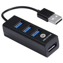 HUB USB 2.0 Bright, 4 Portas, Preto - 59