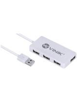 Hub Usb 2.0 Com 4 Portas E 1,2m De Cabo Branco - Huv-20b Hub Usb 2.0 Com 4 Portas E 1,2m De Cabo Branco - Huv-20b
