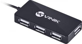 Hub usb 2.0 com 4 portas e 1,2m de cabo huv-20