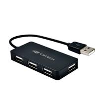 HUB USB 2.0 com 4 portas HU-220BK C3Tech