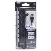 Hub USB 2.0 de 7 Portas para HD Externo, Pen Drive e Múltiplos Periféricos Hub USB 2.0 de 7 Portas para HD Externo, Pen Drive e Múltiplos Periféricos