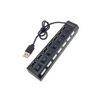 Hub Usb 2.0 Extensor 7 Portas Switch On/off Led Indicador 480mbps - Mkb