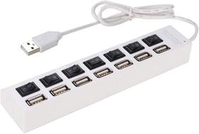 Hub USB 2.0 Hub de 7 portas USB Hub de dados portátil, computador, casa, laptop BRANCO Hub USB 2.0 Hub de 7 portas USB Hub de dados portátil, computador, casa, laptop BRANCO