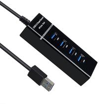 Hub usb 3.0 4 portas 5 gbps lehmox - ley-200 Hub usb 3.0 4 portas 5 gbps lehmox - ley-200