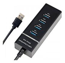 Hub Usb 3.0 4 Portas Expansor Rápido 5 Gbps Alta Velocidade - Bmax