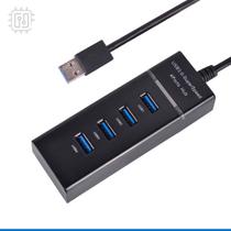 Hub USB 3.0 4 Portas Extensão Cabo Multiplicador USB Alta Velocidade Hub USB 3.0 4 Portas Extensão Cabo Multiplicador USB Alta Velocidade
