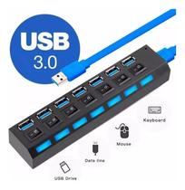 Hub Usb 3.0 7 Portas Alta Velocidade 5 Gbps FY-377 Hub Usb 3.0 7 Portas Alta Velocidade 5 Gbps FY-377