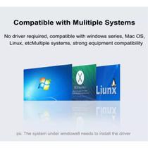 Hub Usb 3.0 Cabo Extensor 3 Usb 1 Tipo C Cinza Rápido High Conectores de Saída