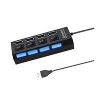 Hub USB 3.0 De 7 Portas Adaptador De Alimentação De Alta Velocidade 5 Gbps USB 2.0 Expansor Divisor