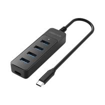 Hub USB 3.0 De Alta Velocidade Com 4 Portas, Adaptador Divisor USB 2.0 Tipo C Para Acessórios De