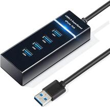 HUB Usb 3.0 Extensor 4 Portas High Speed EXBOM UH-30A LED HUB Usb 3.0 Extensor 4 Portas High Speed EXBOM UH-30A LED