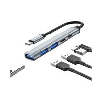 Hub USB 3.0 Tipo C 65W PD Com 5 Portas, Adaptador Multiuso Para MacBook pro 13 15 Air 16 Hub USB 3.0 Tipo C 65W PD Com 5 Portas, Adaptador Multiuso Para MacBook pro 13 15 Air 16