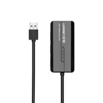 HUB USB 3.0A para RJ45 e 3 USB 3.0A Preto UGreen