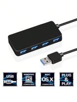 Hub USB 4 em 1 ADT-057 Extensor com 4 Portas USB 2.0, Alta Velocidade e Portátil Hub USB 4 em 1 ADT-057 Extensor com 4 Portas USB 2.0, Alta Velocidade e Portátil