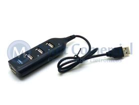 Hub USB 4 Portas 2.0 Barra - HB-01