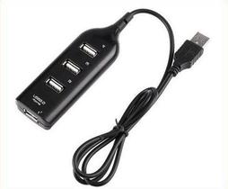 Hub USB 4 Portas 2.0 Carregador Alta Velocidade PC Notebook Hub USB 4 Portas 2.0 Carregador Alta Velocidade PC Notebook
