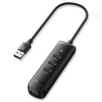 Hub usb 4 portas 3.0 preto cm416 ugreen - 10915
