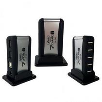Hub Usb 7 Portas 2.0 Com Fonte Knup Hb-t68