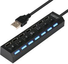 Hub Usb 7 Portas 2.0 Hd Extensor Pen Drive Hd Hub Usb 7 Portas 2.0 Hd Extensor Pen Drive Hd