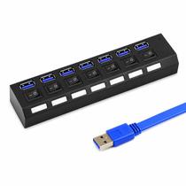 Hub Usb 7 Portas Usb 3.0 Port Adapter Powered Splitter Converter Expansor Para Pc FY-377 Hub Usb 7 Portas Usb 3.0 Port Adapter Powered Splitter Converter Expansor Para Pc FY-377