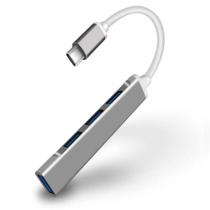 Hub Usb C 3.0 de 4 Portas Usb de Alta Velocidade Compacto Expansor Pc Notebook Multi Portas 4 EM 1 Knup