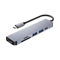 Hub USB C 4K HDMI USB 3.0 2.0 Tipo C Dock De Carregamento PD Para MacBook iPad Samsung S10 Dex TV Hub USB C 4K HDMI USB 3.0 2.0 Tipo C Dock De Carregamento PD Para MacBook iPad Samsung S10 Dex TV