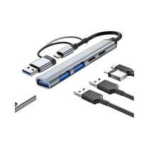 Hub USB-C 5 Em 1 Tipo C Para USB 3.0 PD 65W Adaptador Multi OTG Para Acessórios De Computador Lenovo