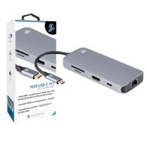 HUB USB C 7x1 USB 3.0 HDMI RJ45 SD/Micro SD Pix - 5+
