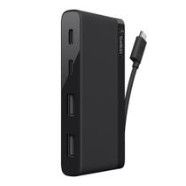 Hub USB C Belkin de 4 portas ultraportátil com 2 USB C e 2 USB A Hub USB C Belkin de 4 portas ultraportátil com 2 USB C e 2 USB A